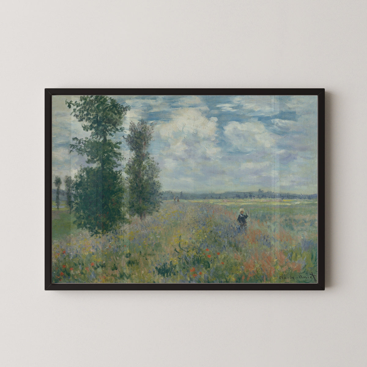 Claude Monet — Poppy Fields near Argenteuil | Fine Art Print - 9ArtPrints
