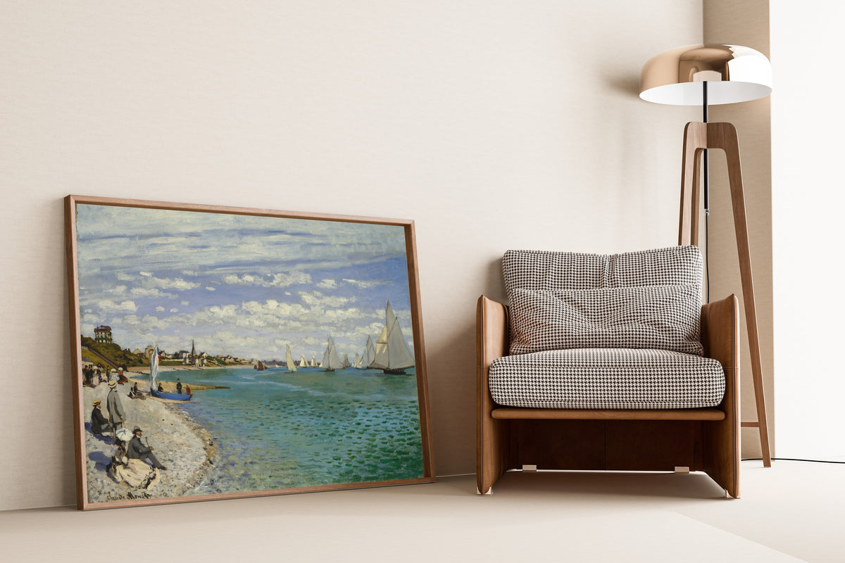 Claude Monet — Regatta at Sainte-Adresse | Fine Art Print - 9ArtPrints