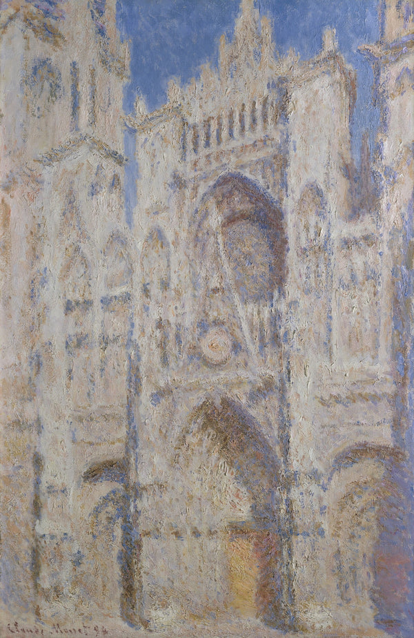Claude Monet — Rouen Cathedral, The Portal (Sunlight) | Fine Art Print