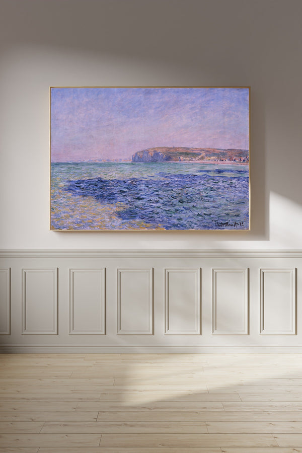 Claude Monet — Shadows on the Sea. The Cliffs at Pourville | Fine Art Print