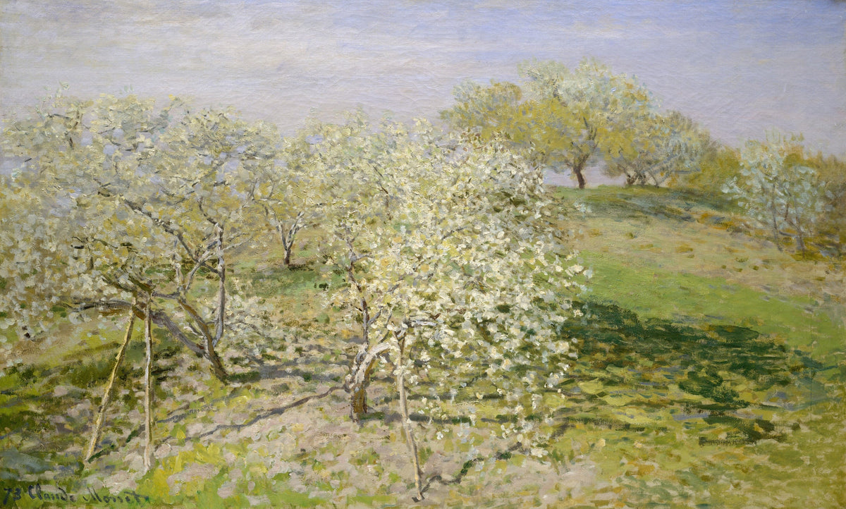 Claude Monet — Spring (Fruit Trees in Bloom) | Fine Art Print - 9ArtPrints