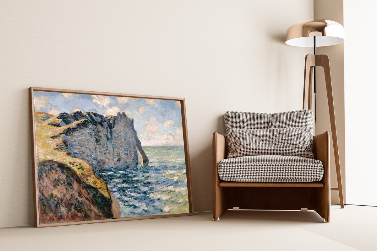 Claude Monet — The Cliff of Aval, Etretat | Fine Art Print - 9ArtPrints