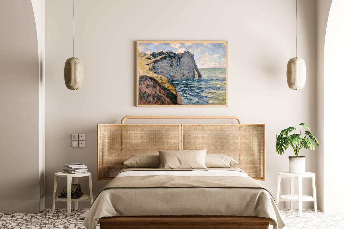 Claude Monet — The Cliff of Aval, Etretat | Fine Art Print - 9ArtPrints