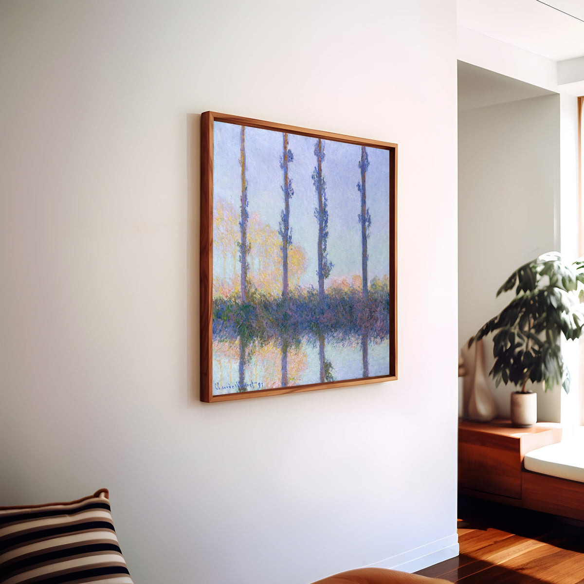 Claude Monet — The Four Trees | Fine Art Print - 9ArtPrints