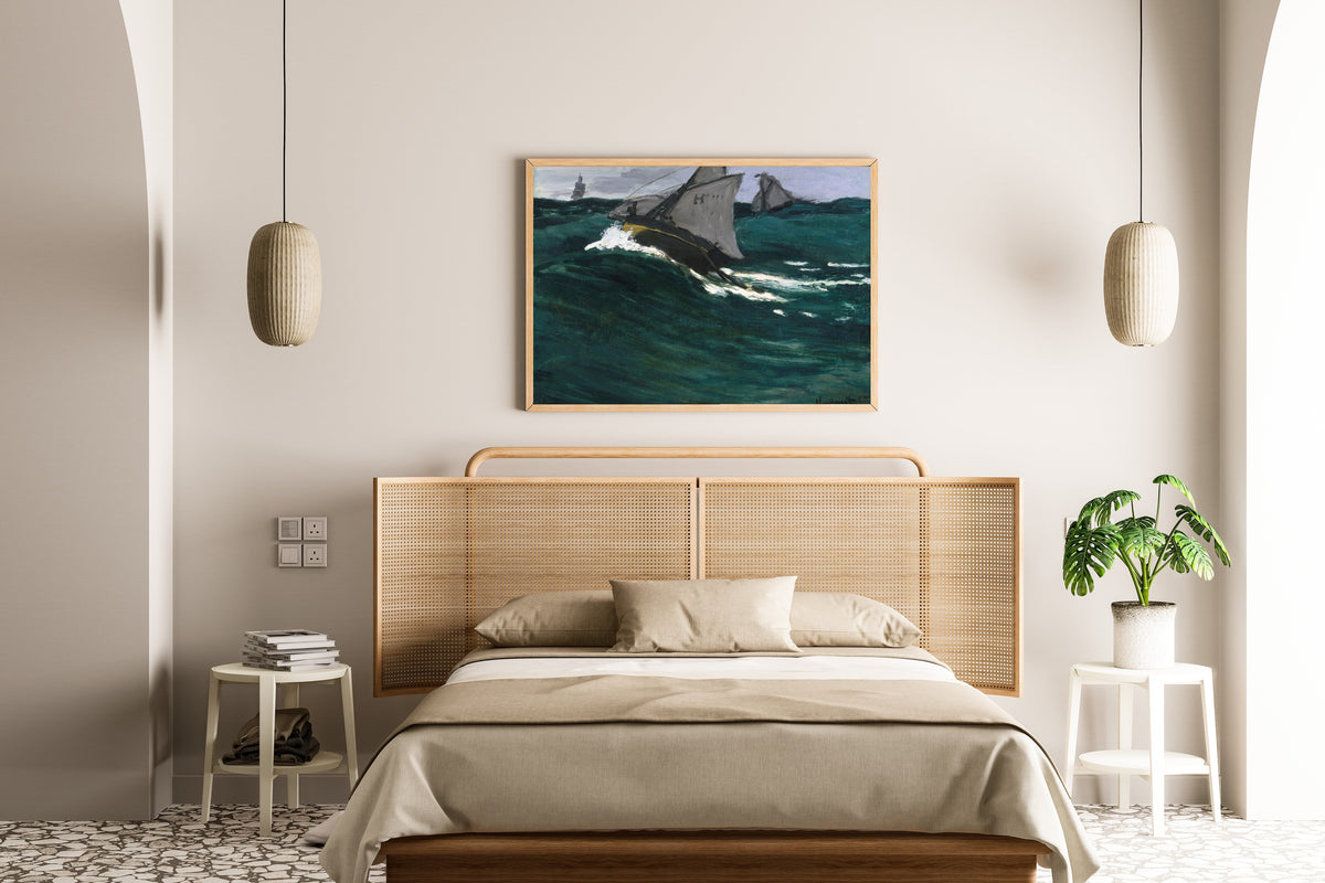 Claude Monet — The Green Wave | Fine Art Print - 9ArtPrints