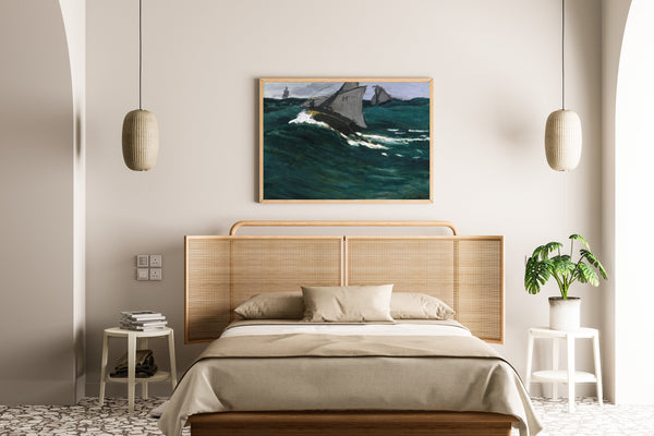 Claude Monet — The Green Wave | Fine Art Print