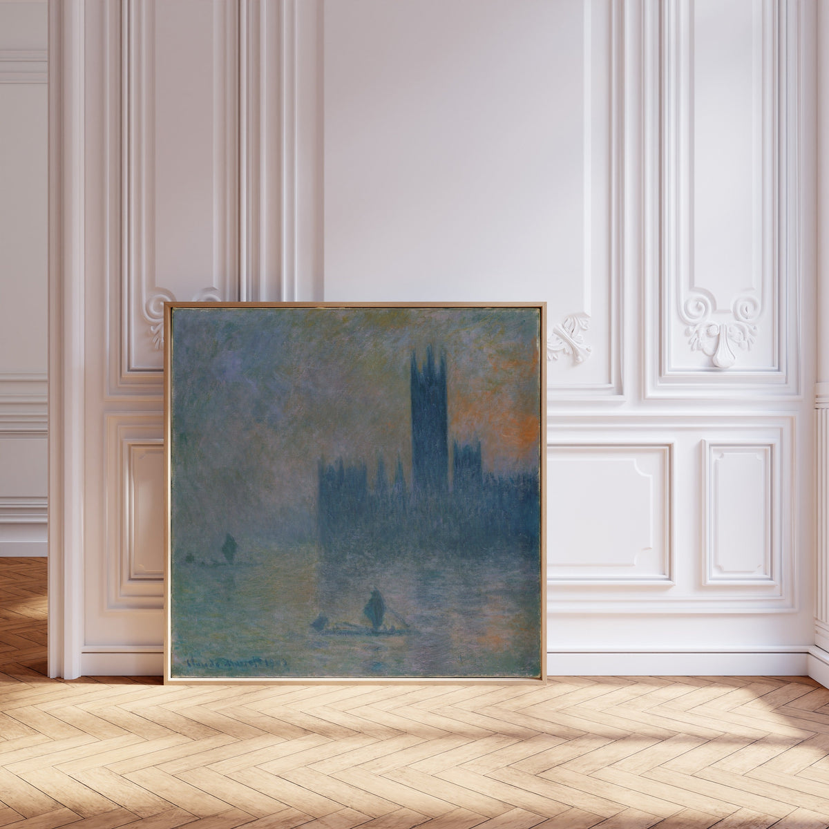 Claude Monet — The Houses of Parliament (Effect of Fog) | Fine Art Print - 9ArtPrints