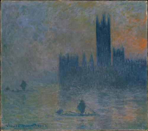 Claude Monet — The Houses of Parliament (Effect of Fog) | Fine Art Print - 9ArtPrints