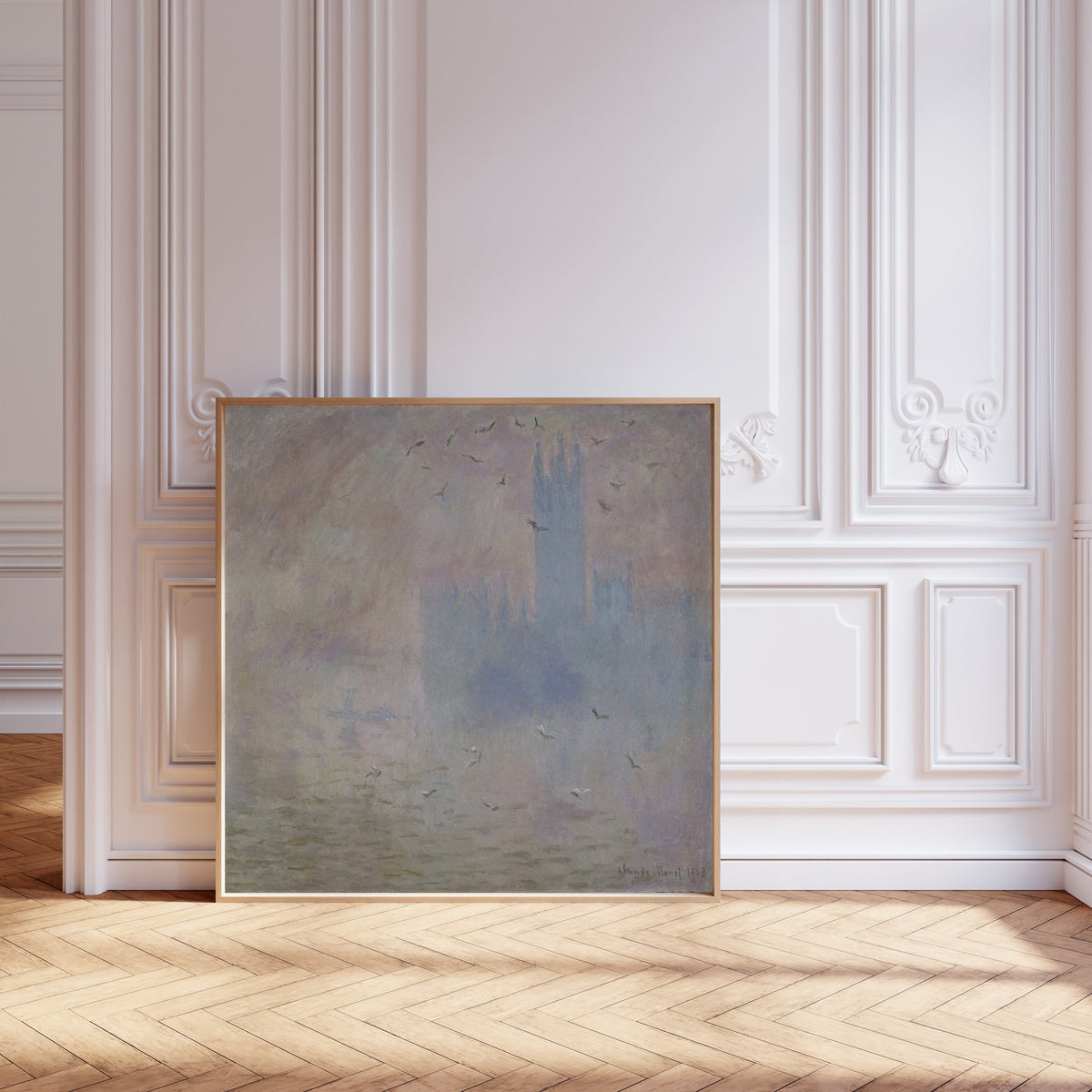 Claude Monet — The Houses of Parliament, Seagulls | Fine Art Print - 9ArtPrints