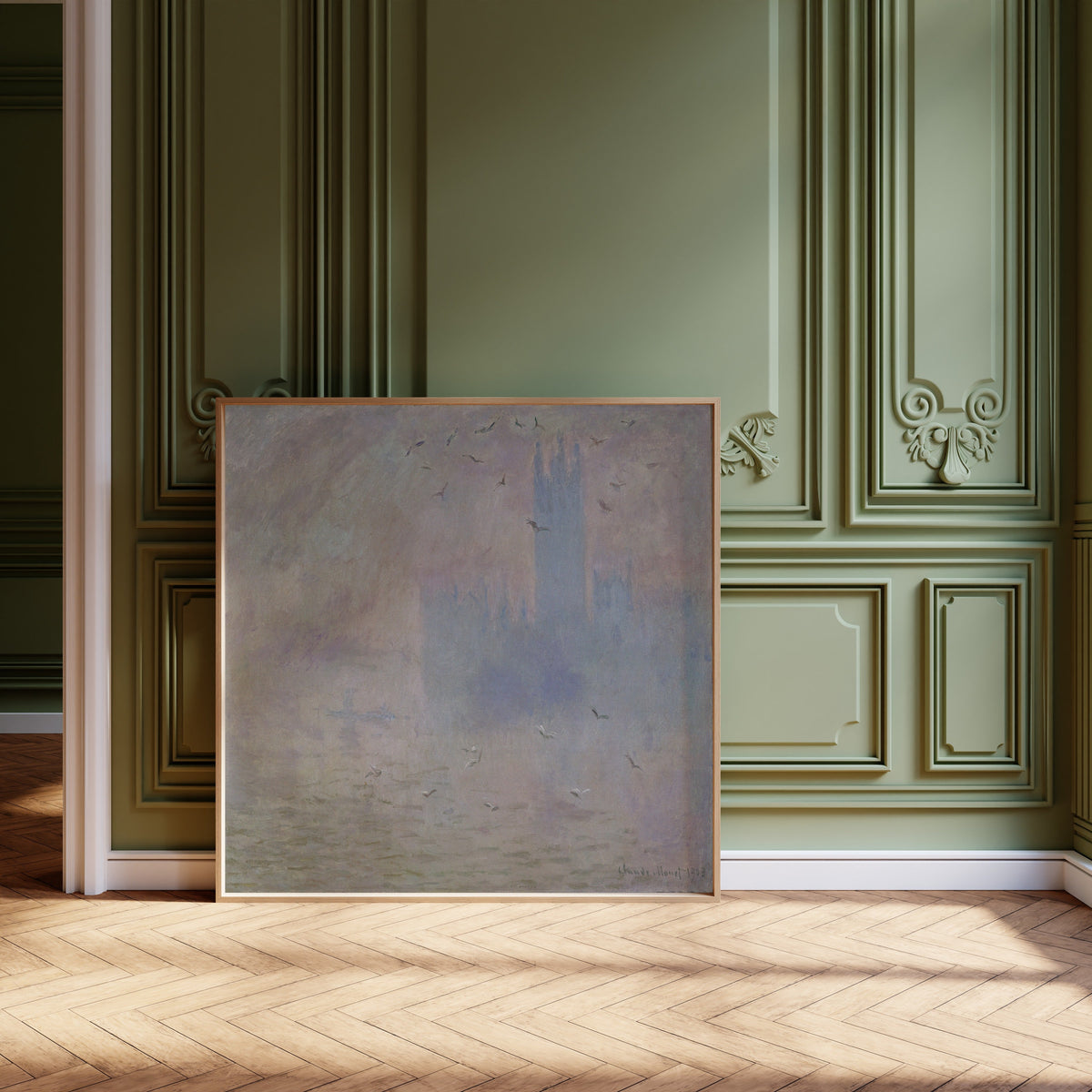 Claude Monet — The Houses of Parliament, Seagulls | Fine Art Print - 9ArtPrints