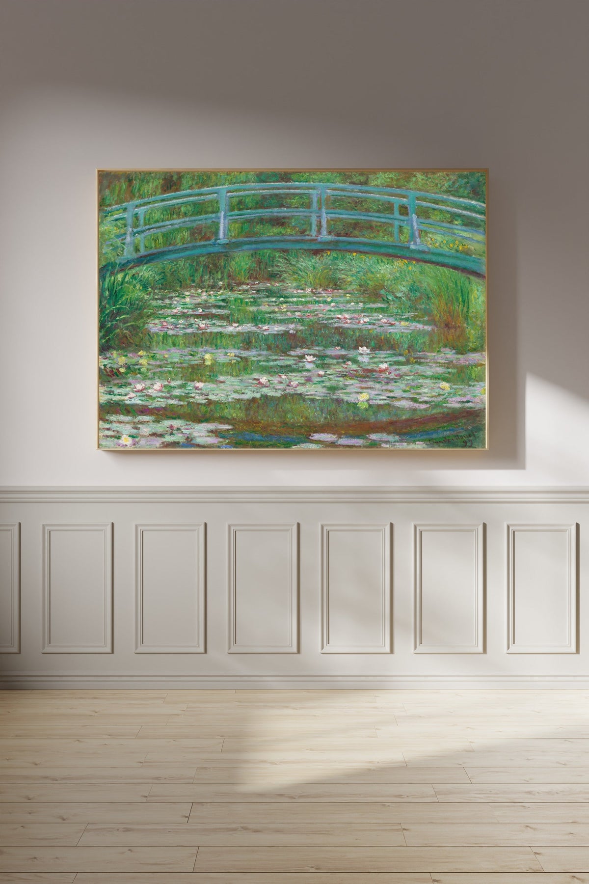Claude Monet — The Japanese Footbridge | Fine Art Print - 9ArtPrints