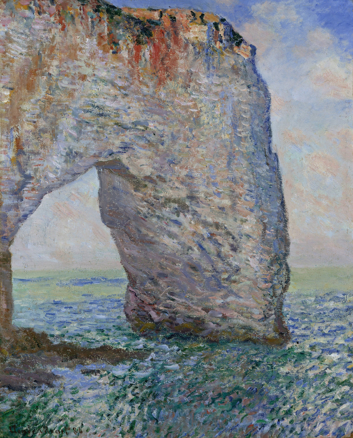 Claude Monet — The Manneporte near Étretat | Fine Art Print - 9ArtPrints