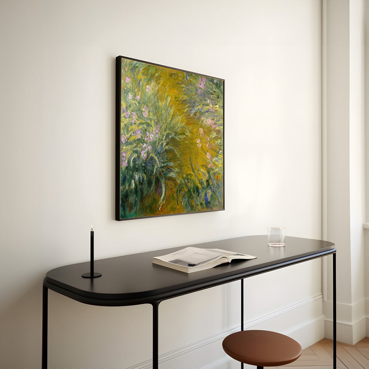 Claude Monet — The Path through the Irises | Fine Art Print - 9ArtPrints
