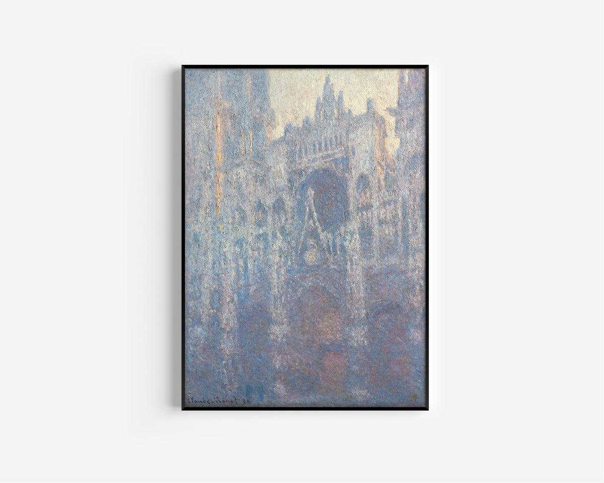 Claude Monet — The Portal of Rouen Cathedral in Morning Light | Fine Art Print - 9ArtPrints