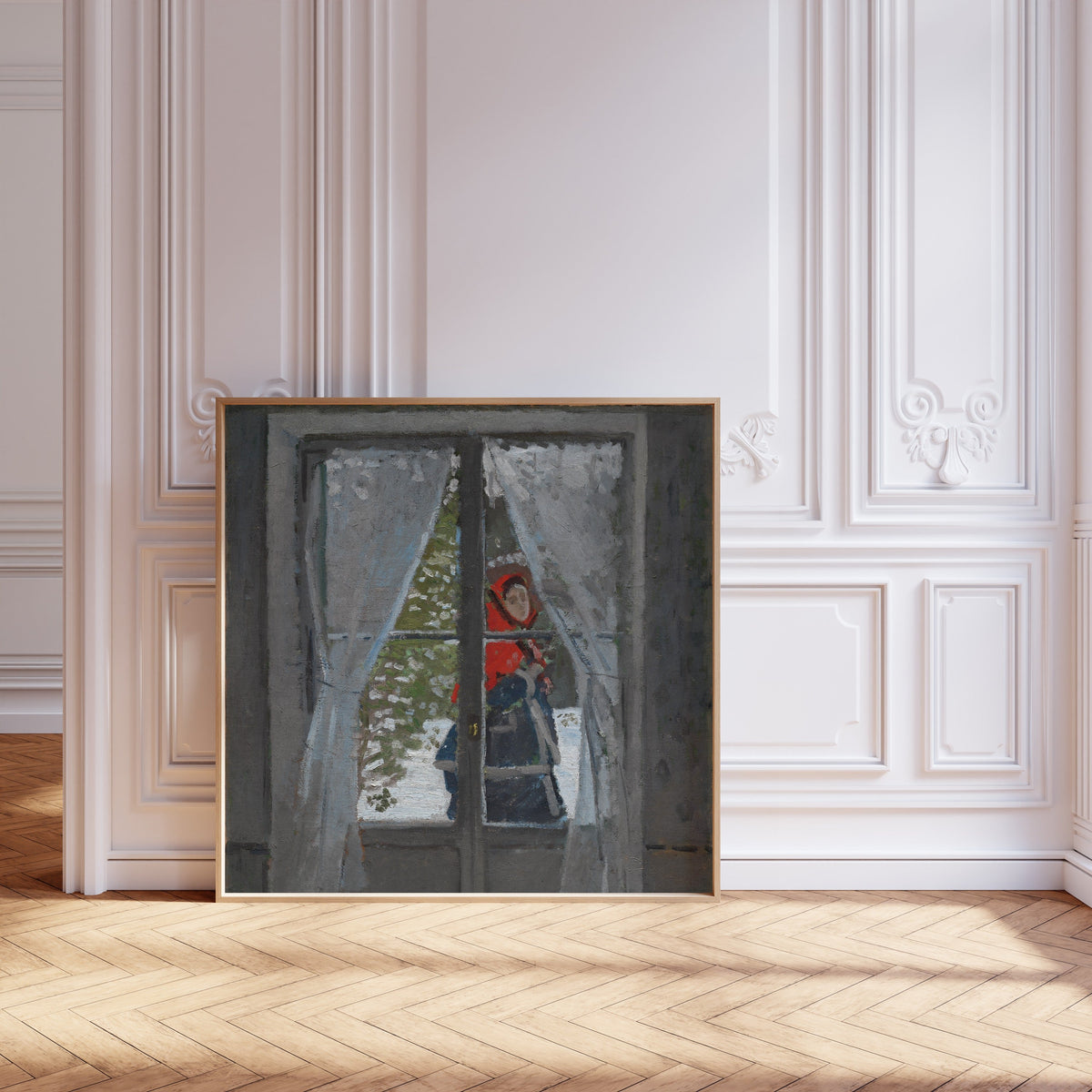 Claude Monet — The Red Kerchief | Fine Art Print - 9ArtPrints