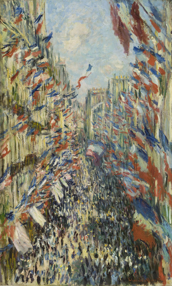 Claude Monet — The Rue Montorgueil, Paris, 30 June 1878 | Fine Art Print