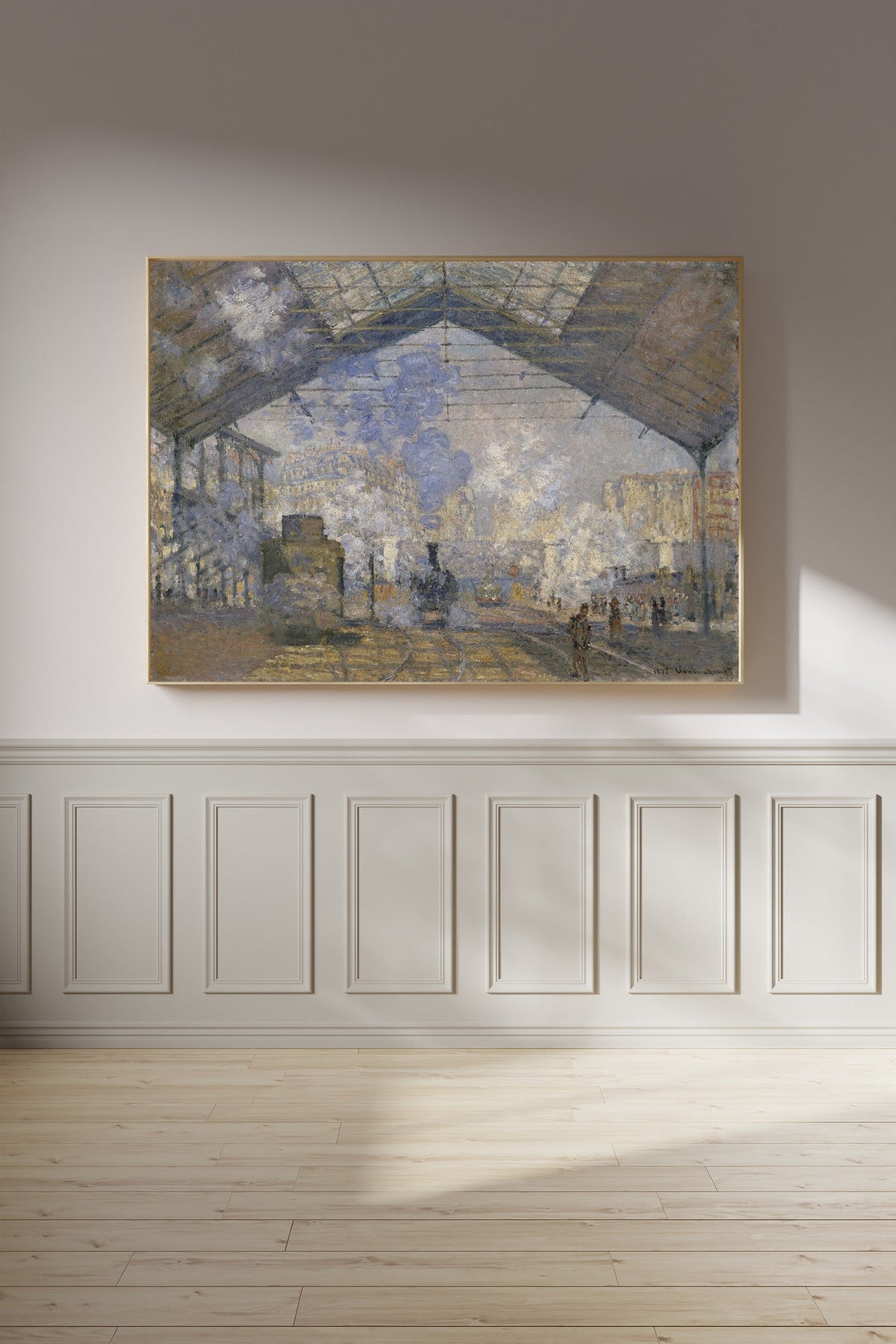 Claude Monet — The Saint-Lazare Station | Fine Art Print - 9ArtPrints