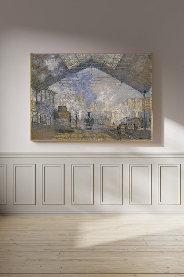 Claude Monet — The Saint-Lazare Station | Fine Art Print