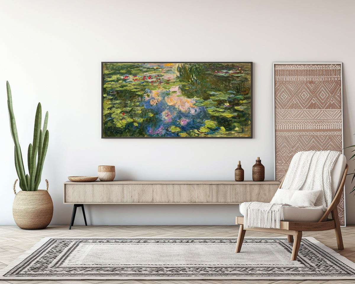 Claude Monet — The Water Lily Pond (Le Bassin aux nymphéas) | Fine Art Print - 9ArtPrints