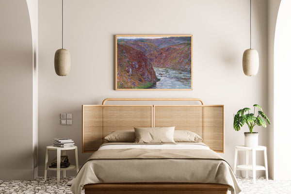 Claude Monet — Valley of the Creuse (Gray Day) | Fine Art Print