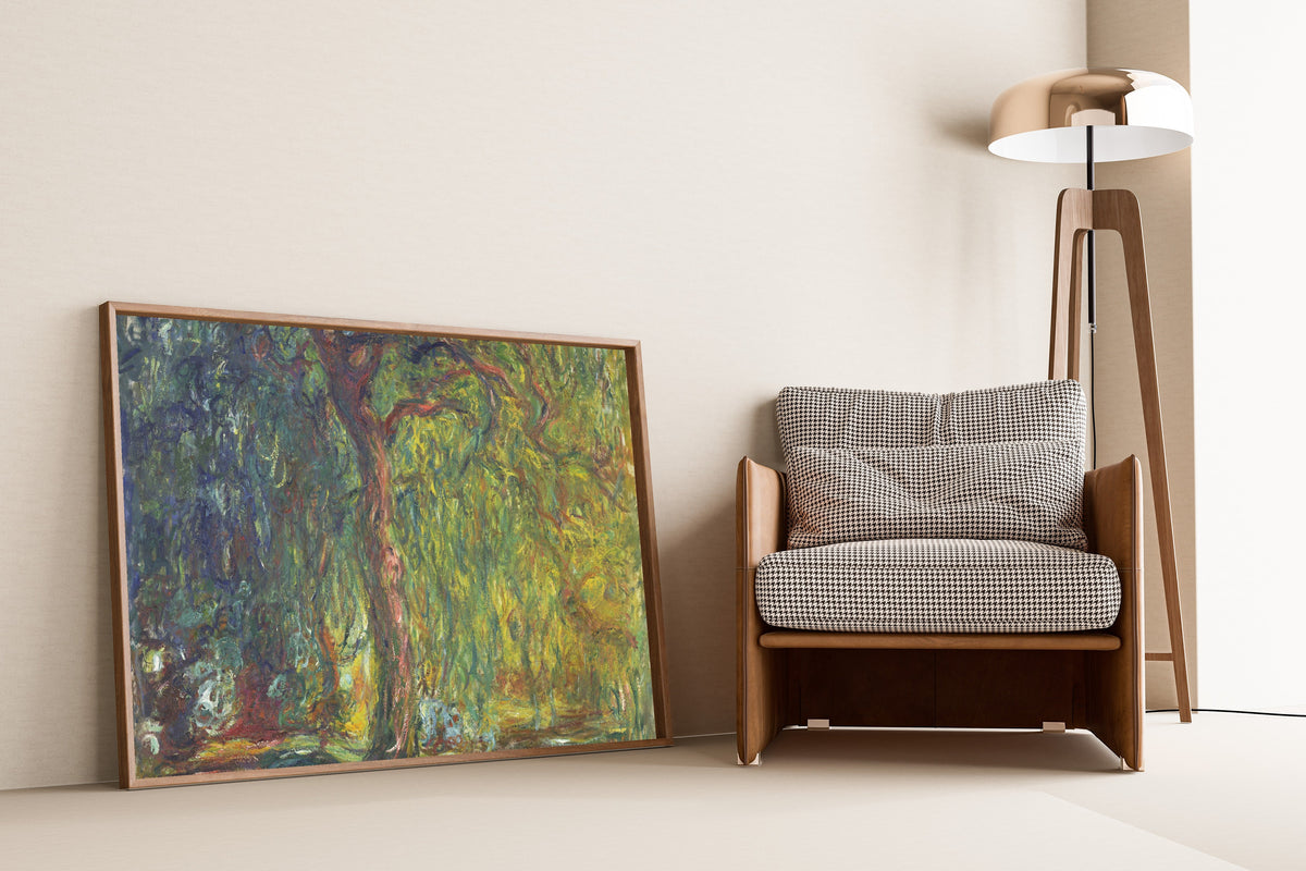 Claude Monet — Weeping Willow | Fine Art Print - 9ArtPrints