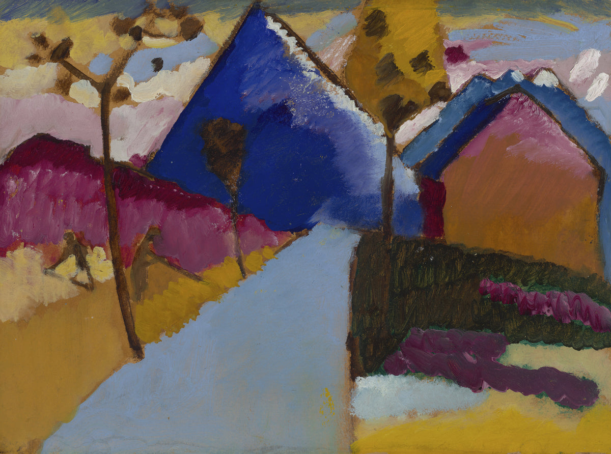 Wassily Kandinsky — Kochel - Straight Street | Expressionist Fine Art Print