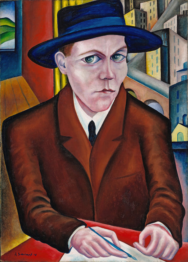 Georg Schrimpf — Oscar Maria Graf | Fine Art Print