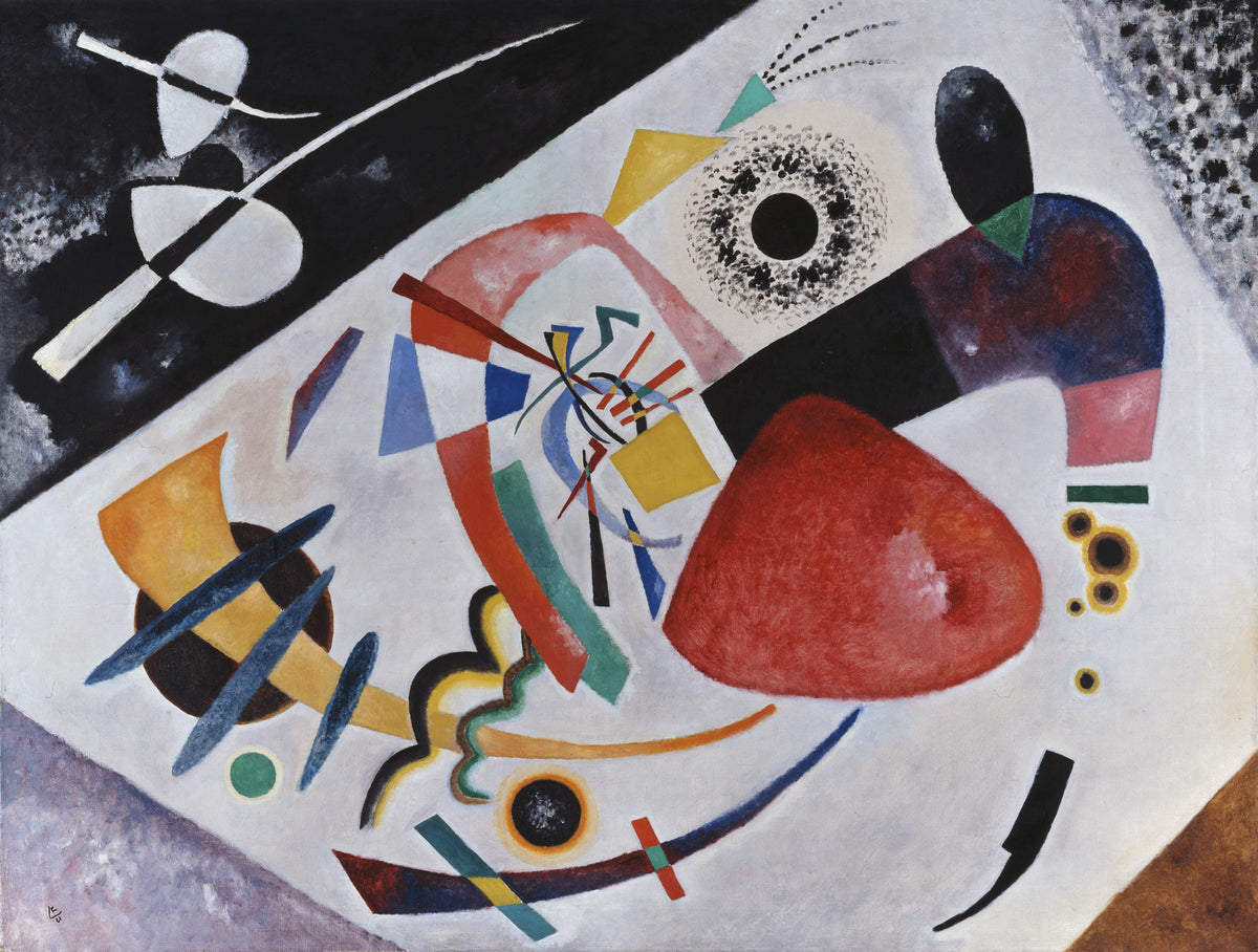 Wassily Kandinsky — Red Spot II | Expressionist Fine Art Print