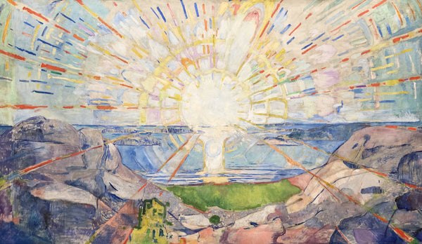 Edvard Munch — The Sun (Solen) | Symbolist Art Print