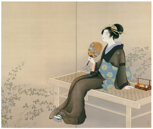 Uemura Shōen — Spring and Autumn (right panel) | Fine Art Print