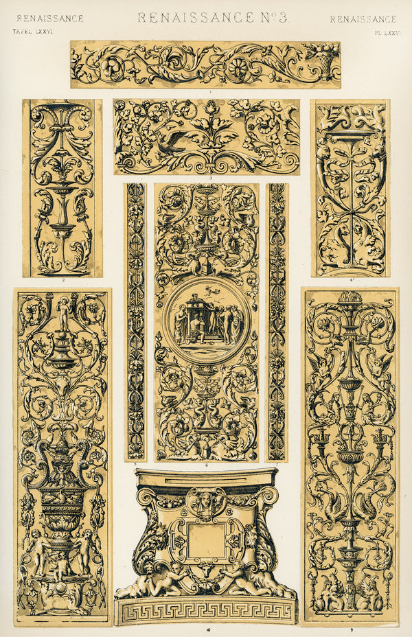 Owen Jones — Renaissance No. 3 | Grammar of Ornament Design Print