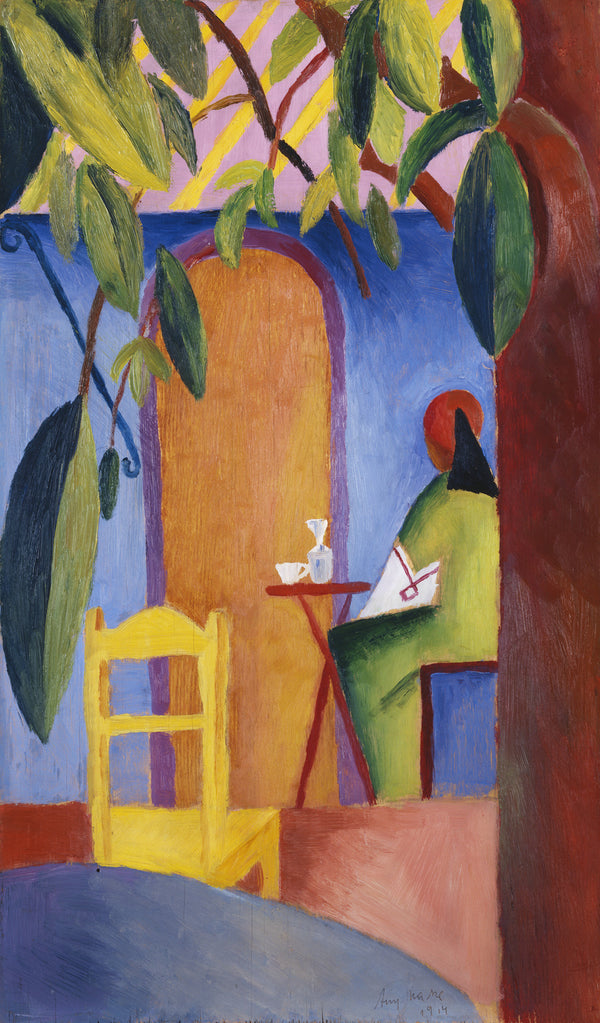 August Macke — Turkish Cafe | Expressionist Fine Art Print