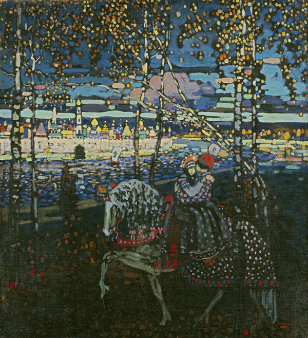 Wassily Kandinsky — Riding Couple | Expressionist Fine Art Print