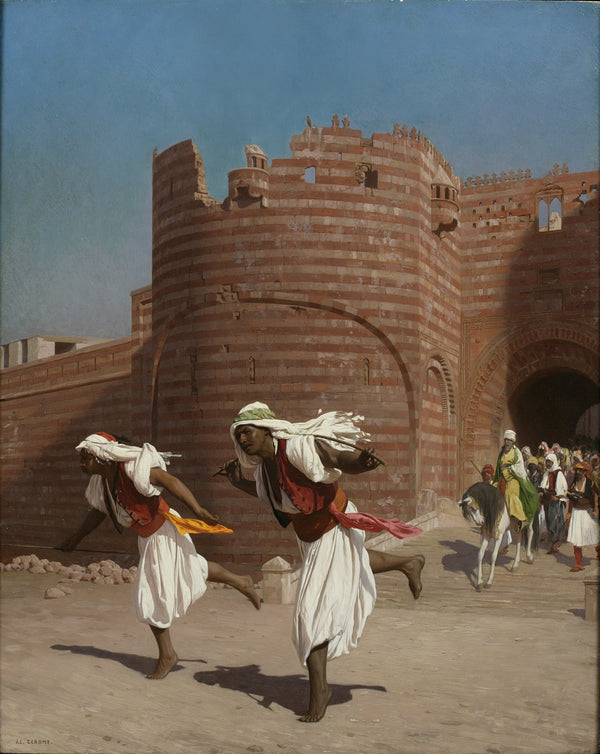 Jean-Léon Gérôme — The Runners of the Pasha | Fine Art Print
