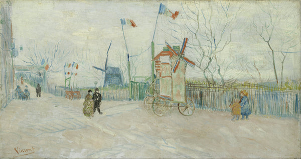 Vincent van Gogh — Impasse des Deux Frères | Fine Art Print
