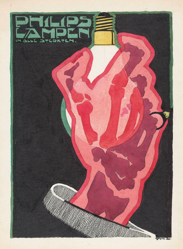 Reijer Stolk — Philips Lampen | Vintage Poster Print