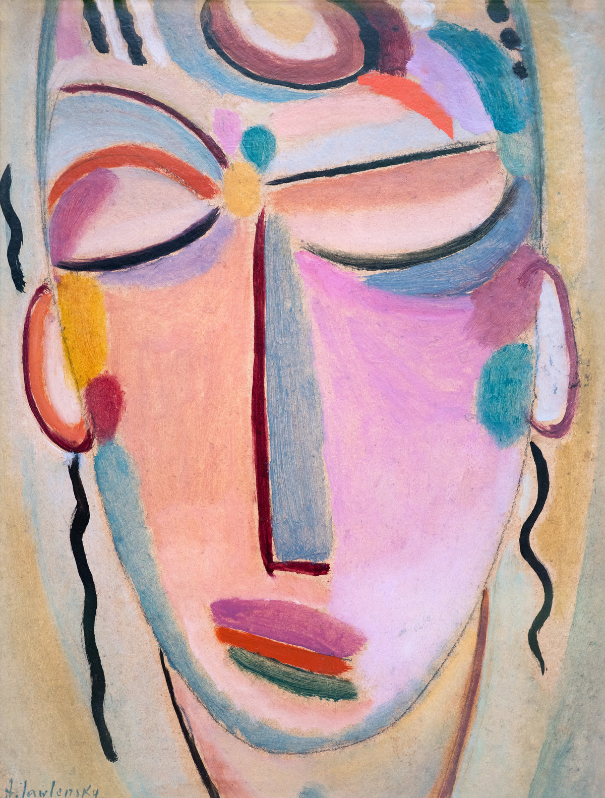 Alexej von Jawlensky — Mystical Head: Meditation | Expressionist Fine Art Print