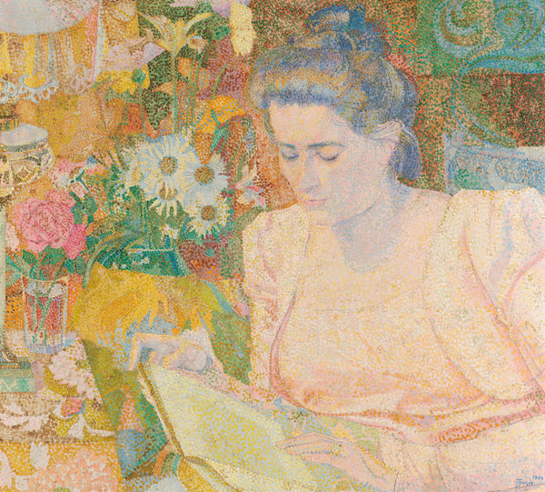 Jan Toorop — Portrait of Mrs Marie Jeannette de Lange | Fine Art Print