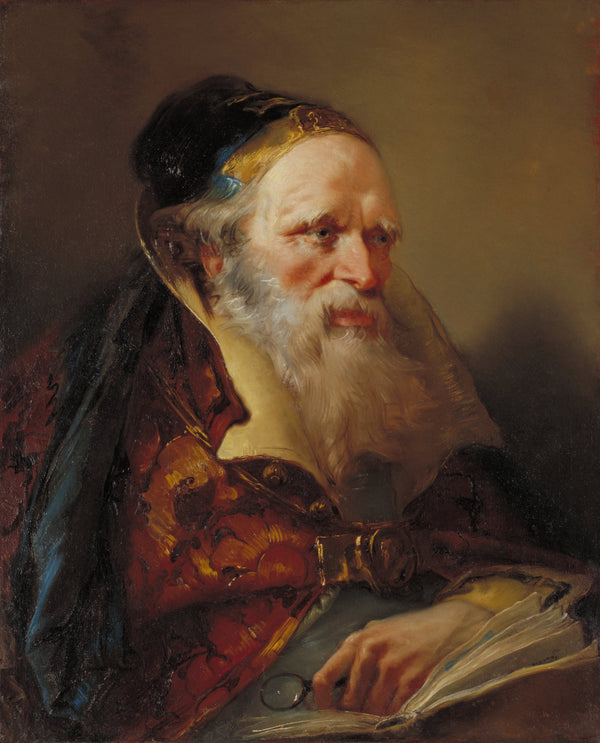 Giovanni Battista Tiepolo — Head of a Philosopher | Fine Art Print