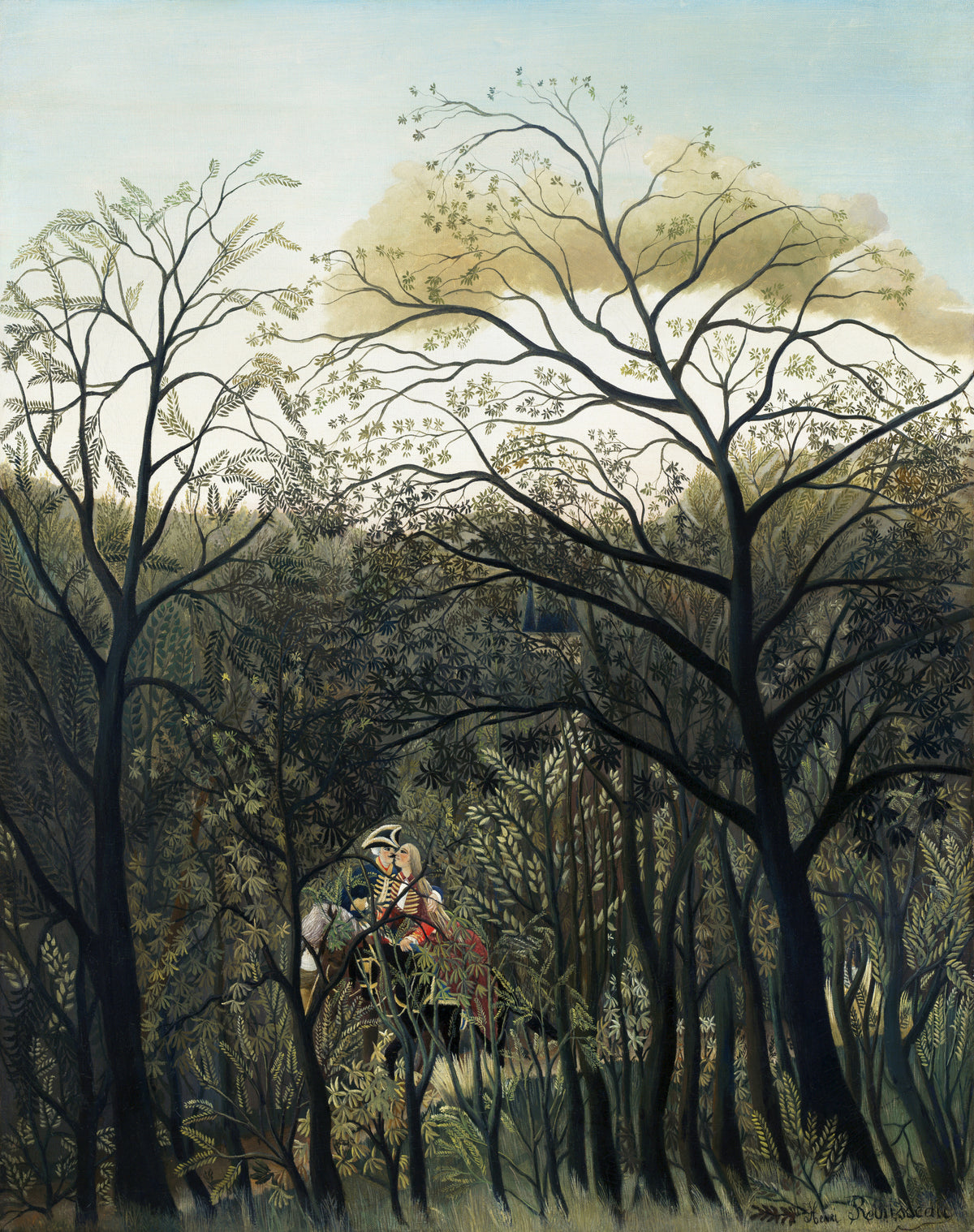 Henri Rousseau — Rendezvous in the Forest | Fine Art Print