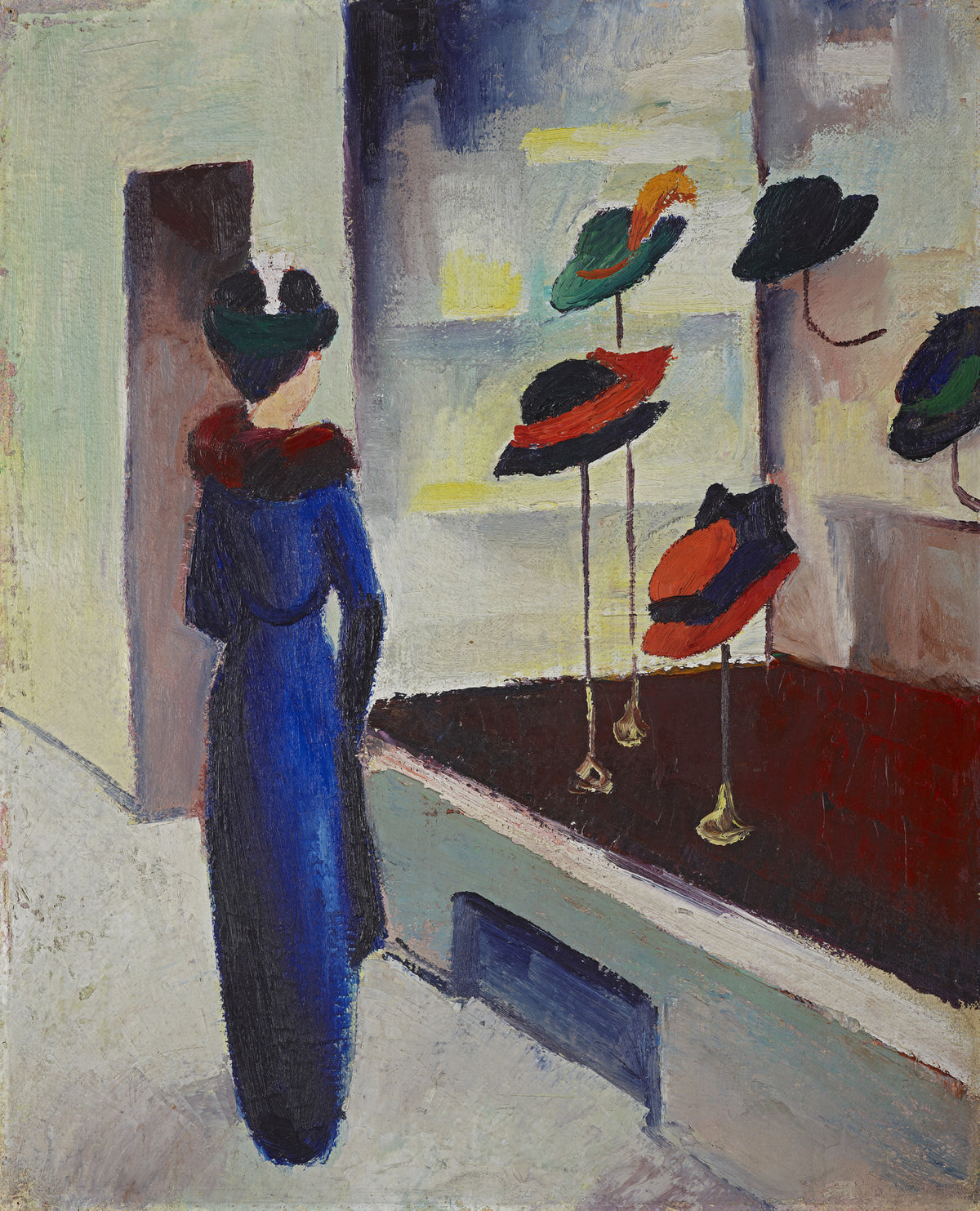 August Macke — Milliner's Shop (Hutladen) | Expressionist Fine Art Print