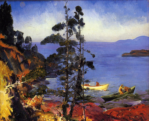 George Bellows — Evening Blue | Landscape Fine Art Print