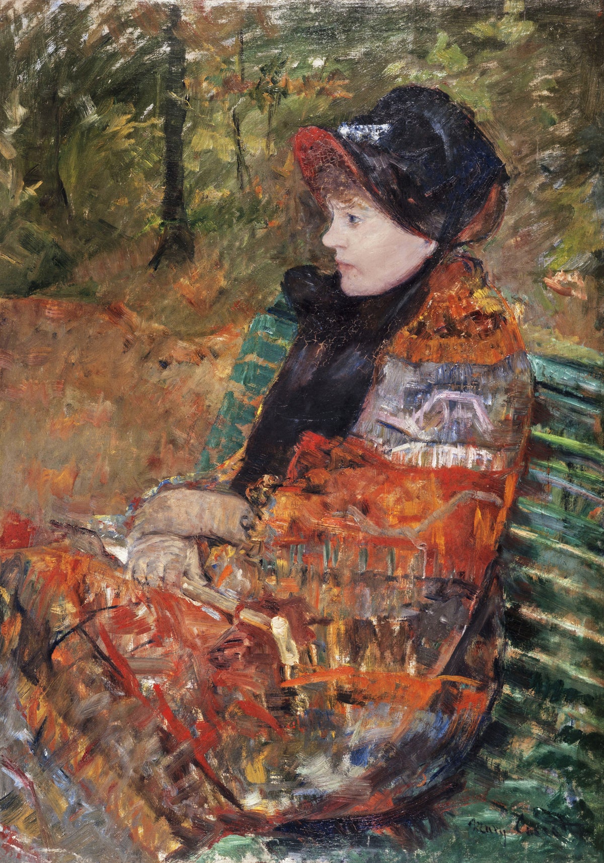 Mary Cassatt — Autumn, Portrait of Lydia Cassatt | Fine Art Print