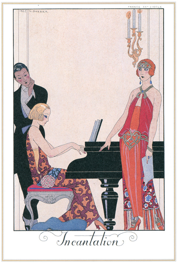 George Barbier — Incantation | Art Deco Fashion Print