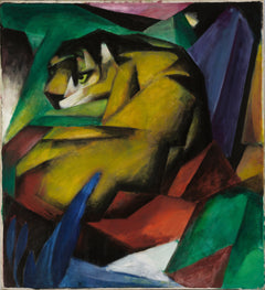 Franz Marc — The Tiger | Expressionist Fine Art Print
