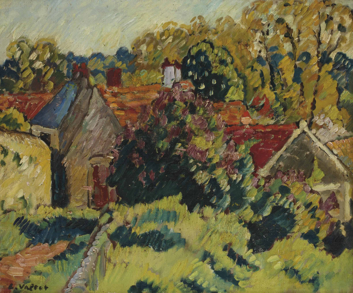 Louis Valtat — Le village | Fauvist Fine Art Print