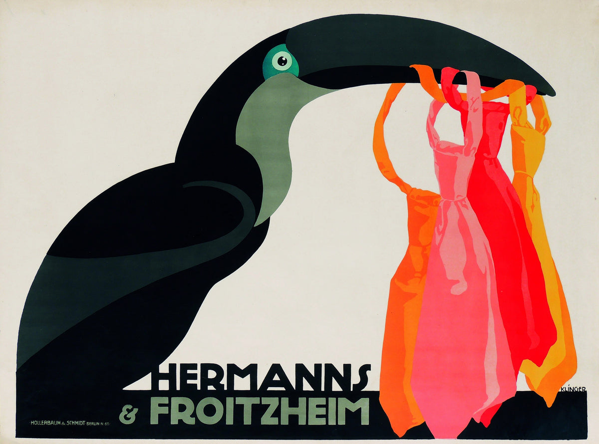 Julius Klinger — Hermanns & Froitzheim | Vintage Poster Print