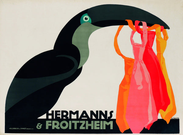 Julius Klinger — Hermanns & Froitzheim | Vintage Poster Print
