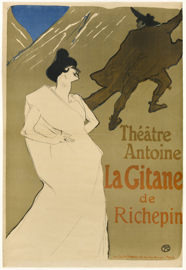 Henri de Toulouse-Lautrec — La Gitane | Vintage Poster Print