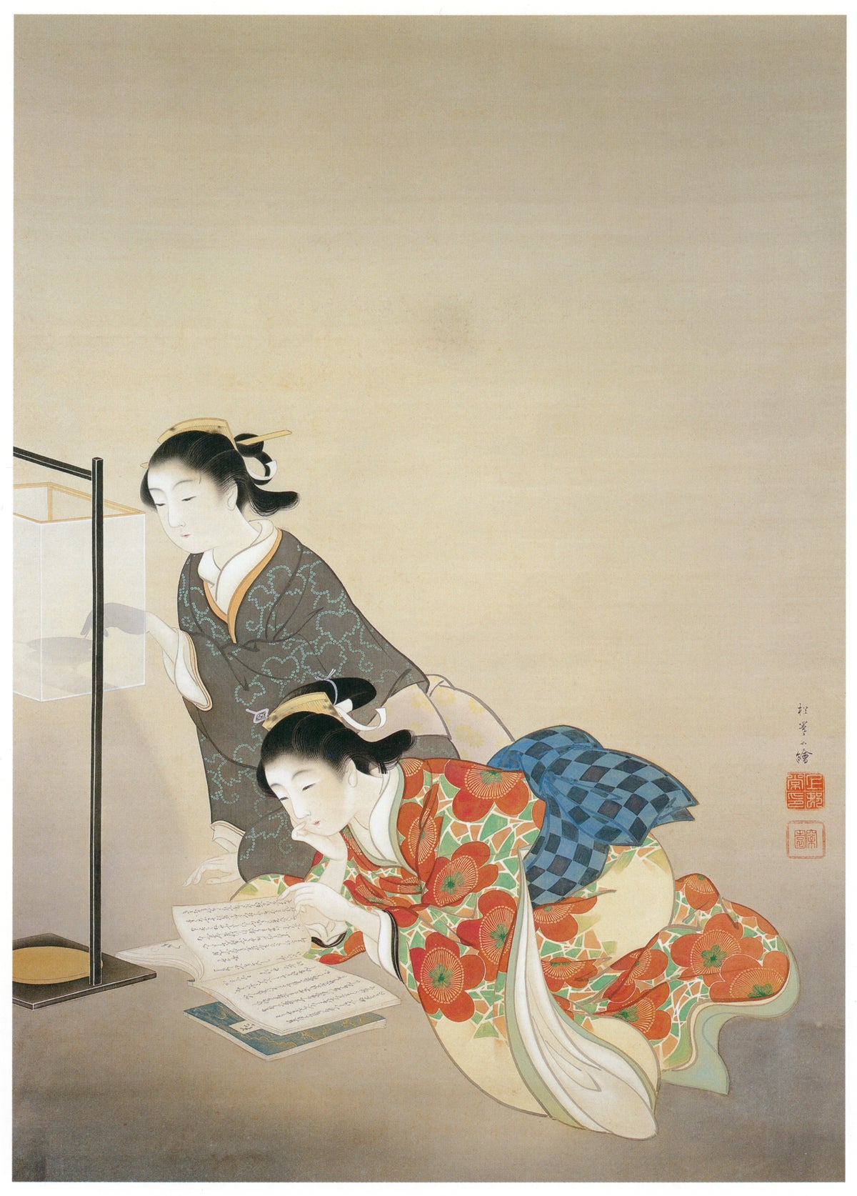 Uemura Shōen — Long Night | Fine Art Print